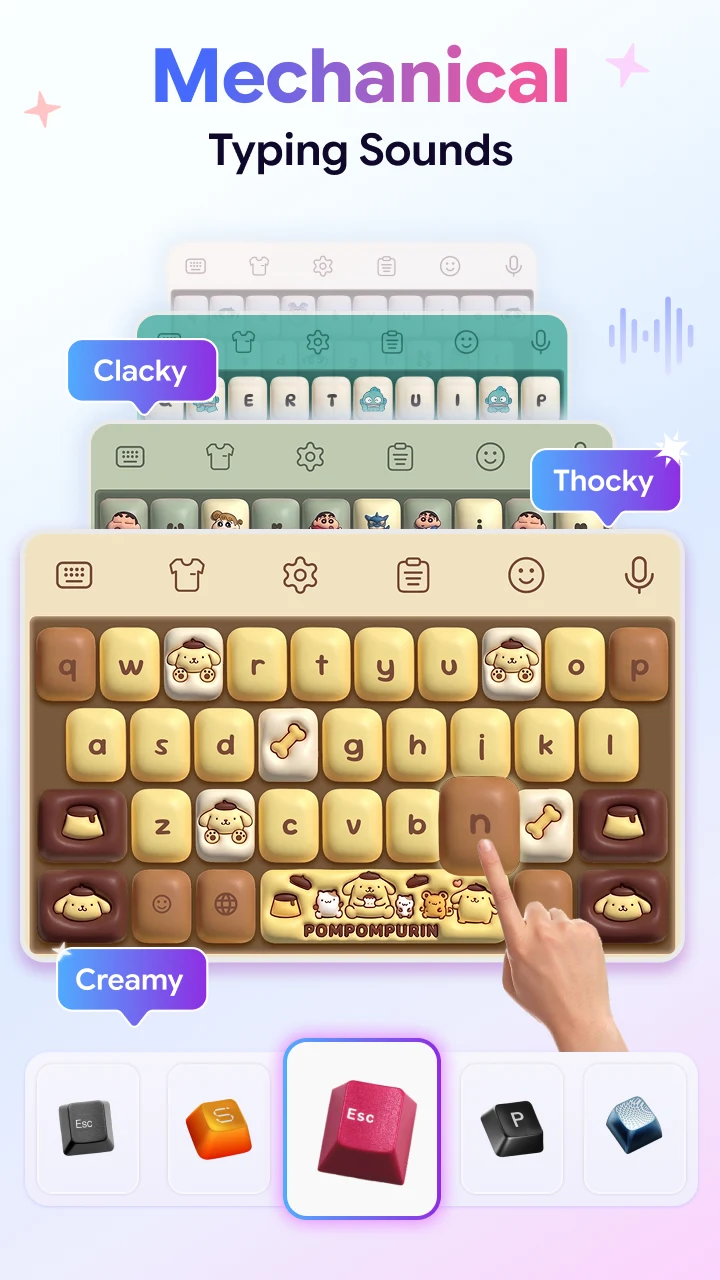 Mechanical Keyboard: RGB Theme screenshot