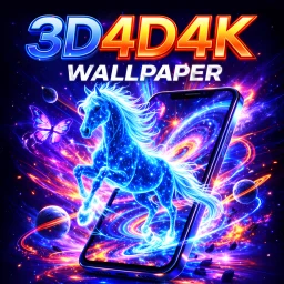Ícone de 3D 4D 4K Live Wallpaper